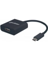 Manhattan Konwerter adapter USB-C 3.1 na HDMI M/F 1080p 4K czarny - nr 25