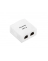 Gniazdo natynkowe kat.6 ekranowane 2X RJ45 Lanberg - nr 3