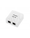 Gniazdo natynkowe kat.5E 2X RJ45 Lanberg - nr 10