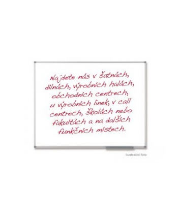 Nobo Tablica Basic Steel 120x90 cm