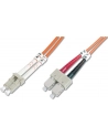 DIGITUS Professional Patchcord światłowodowy DIGITUS LC/SC duplex MM 50/125 OM2 5m - nr 17