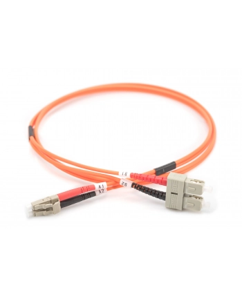 DIGITUS Professional Patchcord światłowodowy DIGITUS LC/SC duplex MM 50/125 OM2 5m