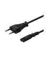 Kabel zasilający SAVIO CL-105 płaski ósemka 2pin, 3m - nr 6