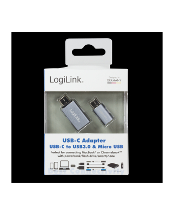 LogiLink Adapter USB-C na USB3.0 i Micro USB AU0040 nr 2