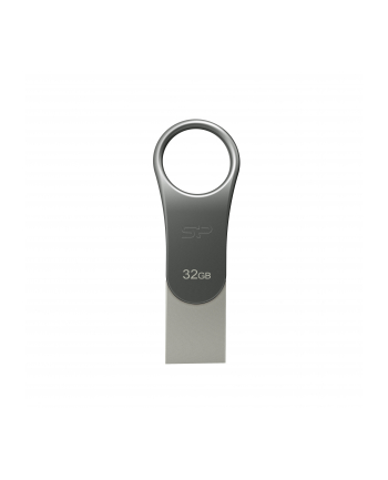 Pendrive Silicon Power C80 32GB USB 3.0 / USB-C + Type C Metal nr 1