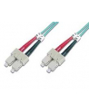 DIGITUS Professional Patchcord światłowodowy DIGITUS SC/SC duplex MM 50/125 OM3 1m - nr 15