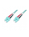 DIGITUS Professional Patchcord światłowodowy DIGITUS SC/SC duplex MM 50/125 OM3 1m - nr 16