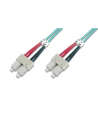 DIGITUS Professional Patchcord światłowodowy DIGITUS SC/SC duplex MM 50/125 OM3 2m - nr 2