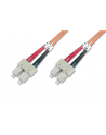 DIGITUS Professional Patchcord światłowodowy DIGITUS SC/SC duplex MM 50/125 OM3 3m - nr 19