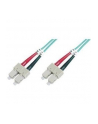 DIGITUS Professional Patchcord światłowodowy DIGITUS SC/SC duplex MM 50/125 OM3 10m - nr 3