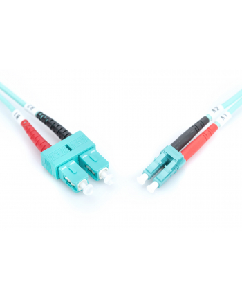 DIGITUS Professional Patchcord światłowodowy DIGITUS LC/SC duplex MM 50/125 OM3 1m