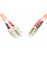 DIGITUS Professional Patchcord światłowodowy DIGITUS LC/SC duplex MM 50/125 OM2 5m - nr 14