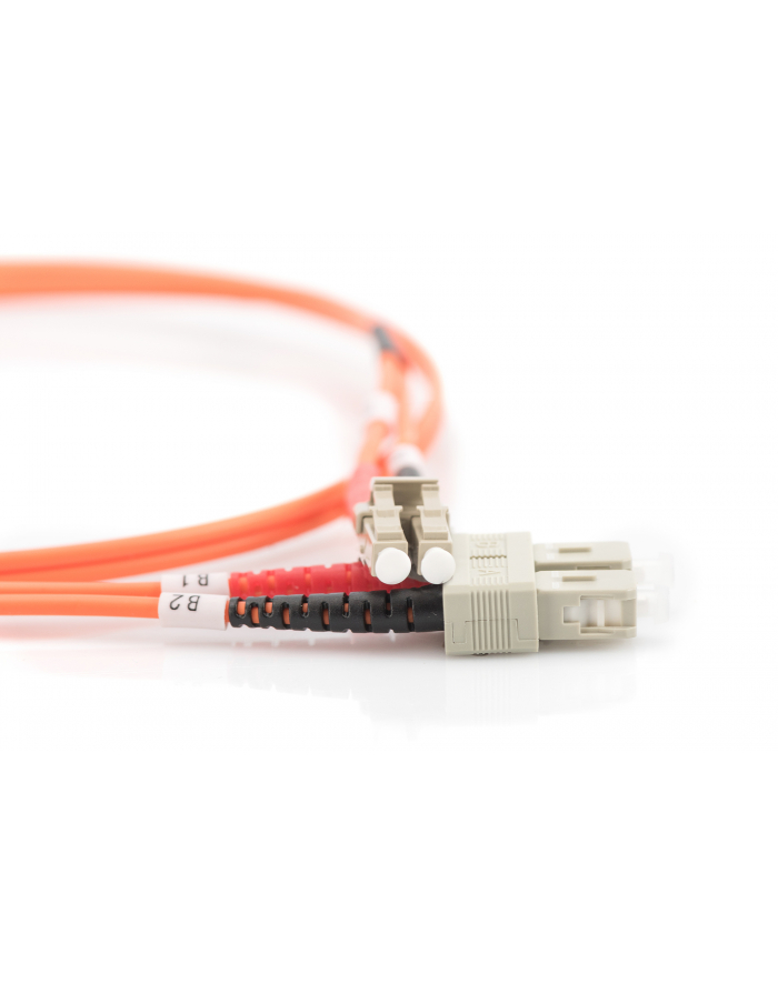 DIGITUS Professional Patchcord światłowodowy DIGITUS LC/SC duplex MM 50/125 OM2 5m główny