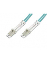 DIGITUS Professional Patchcord światłowodowy DIGITUS LC/LC duplex MM 50/125 OM3 10m - nr 11