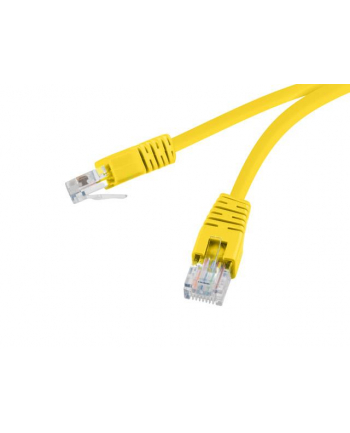 Patch cord UTP kat. 6 0,25m żółty Gembird