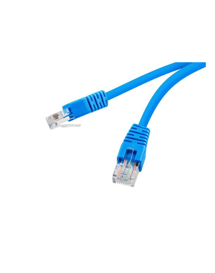 Patch cord UTP kat. 6 0,5 m niebieski Gembird główny