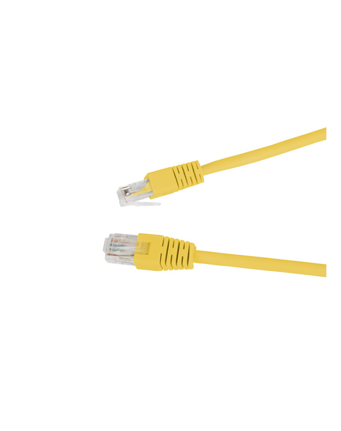 Patch cord UTP kat. 6 0,5 m żółty Gembird główny