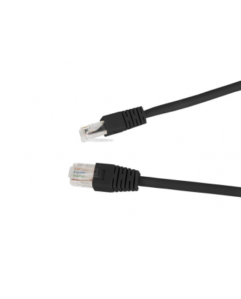 Patch cord UTP kat. 6 1 m czarny Gembird