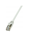 Patchcord LogiLink CP1012D CAT5e SF/UTP 0,25m, szary - nr 4