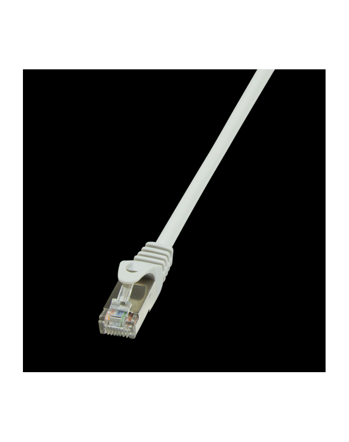 Patchcord LogiLink CP1102S CAT5e F/UTP 15m, szary główny