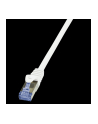 Patchcord LogiLink CQ3011S Cat.6A S/FTP 0,25m biały - nr 3