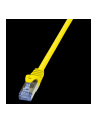 Patchcord LogiLink CQ3017S Cat.6A S/FTP 0,25m żółty - nr 2