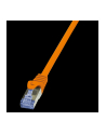 Patchcord LogiLink CQ3018S Cat.6A S/FTP 0,25m pomarańczowy - nr 7
