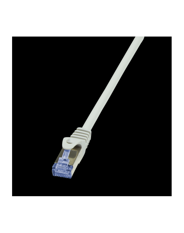 Patchcord LogiLink CQ4072S Cat.6A/7 600 MHz S/FTP PIMF 5,00m szary główny