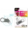 Pendrive Silicon Power C80 16GB USB 3.0 / USB-C + Type C Metal - nr 3