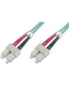 DIGITUS Professional Patchcord światłowodowy DIGITUS SC/SC duplex MM 50/125 OM3 1m - nr 21
