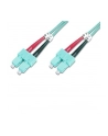 DIGITUS Professional Patchcord światłowodowy DIGITUS SC/SC duplex MM 50/125 OM3 1m - nr 6