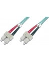 DIGITUS Professional Patchcord światłowodowy DIGITUS SC/SC duplex MM 50/125 OM3 2m - nr 12