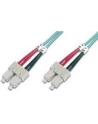 DIGITUS Professional Patchcord światłowodowy DIGITUS SC/SC duplex MM 50/125 OM3 2m - nr 25