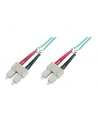 DIGITUS Professional Patchcord światłowodowy DIGITUS SC/SC duplex MM 50/125 OM3 2m - nr 8