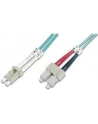 DIGITUS Professional Patchcord światłowodowy DIGITUS LC/SC duplex MM 50/125 OM3 5m - nr 31
