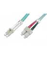 DIGITUS Professional Patchcord światłowodowy DIGITUS LC/SC duplex MM 50/125 OM3 5m - nr 6