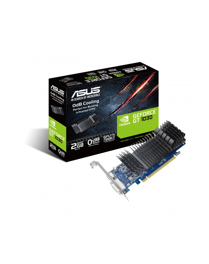 Karta graficzna ASUS VGA NV PCIe 2GB GT1030-SL-2G PASSIV H/D główny