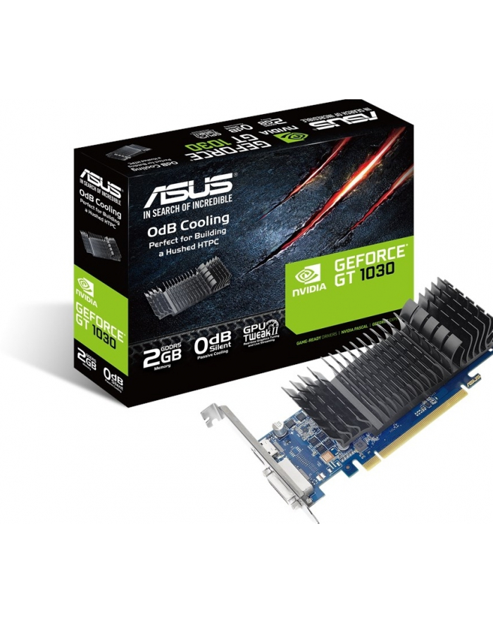 Karta graficzna ASUS VGA NV PCIe 2GB GT1030-SL-2G PASSIV H/D główny