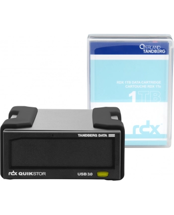 Tandberg Data RDX 1 TB USB3+ KIT extern black