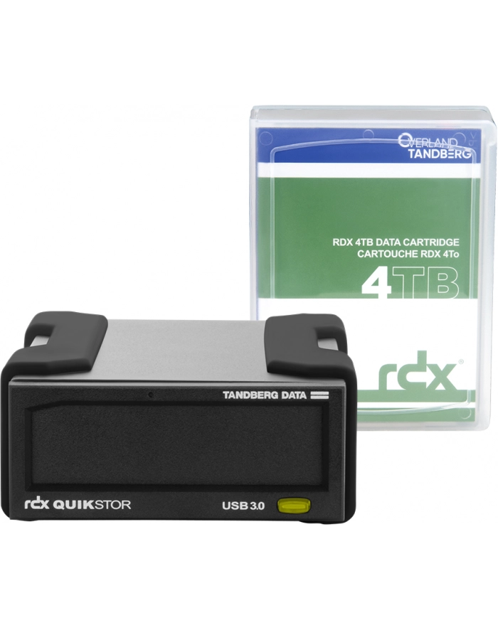 Tandberg Data RDX 4 TB USB3+ KIT extern black główny
