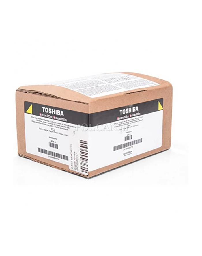 Toner Toshiba do e-Studio 305CS, 305CP | yellow główny