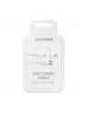 Samsung Kabel Combo (Type-C & MicroUSB)White - nr 11