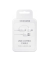 Samsung Kabel Combo (Type-C & MicroUSB)White - nr 16