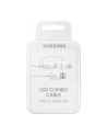 Samsung Kabel Combo (Type-C & MicroUSB)White - nr 20