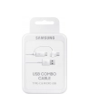Samsung Kabel Combo (Type-C & MicroUSB)White - nr 40