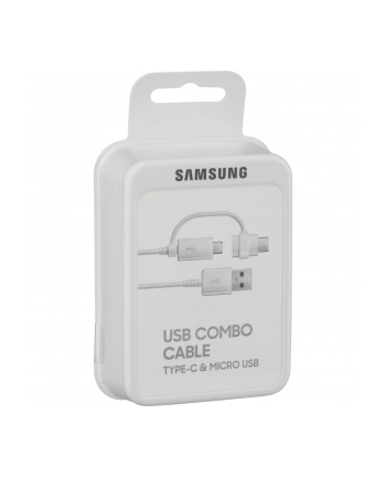 Samsung Kabel Combo (Type-C & MicroUSB)White
