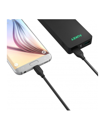 AUKEY CB-MD1 Black szybki kabel Quick Charge micro USB-USB | 1m | 5A | 480 Mbps