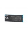 Natec Klawiatura TROUT SLIM USB, US layout, czarna - nr 28