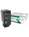 Toner Lexmark 73B20C cyan | zwrtony | 15 000 str | CS827de / CX827de - nr 21