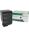 Toner Lexmark 73B20K black | zwrotny | 20 000 str | CS827de / CX827de - nr 21